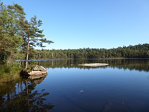 Trollsjön västerifrån