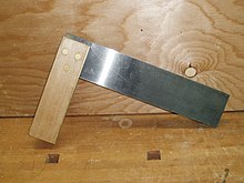 Japanese Mini Try Square Stainless Steel Blade 45 60 100mm Engineering Square