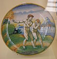 Urbino Adam and Eve plate