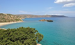 Beaches near Berd along the Ozeros Sea facing Vardana