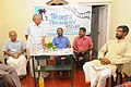 Prof.K.B Unnithan, Social activist speaks at the function of Valediction to V.R. Rajamohan conducted by D.F.M.F Trust-2