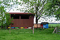 Čeština: Úly ve vsi Vepřová, okres Žďár nad Sázavou. English: Beehives in the village of Vepřová, Žďár nad Sázavou District, Vysočina Region, Czech Republic.