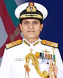 Wakil Kepala Staf angkatan Laut (VCNS) Laksamana SN Ghormade, AVSM, NM.jpg