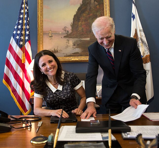 File:Vice President Joe Biden jokes with Julia Louis-Dreyfus.jpg