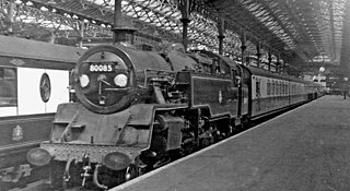 BR Standard Class 4 2-6-4T class of 155 two-cylinder 2-6-4T locomotives