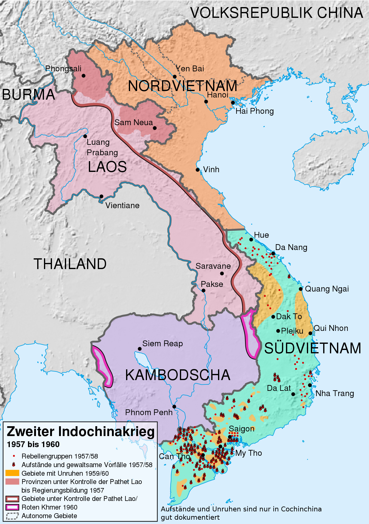 File Vietnam War 1957 To 1960 Map De Svg Wikimedia Commons