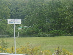 Village of Tannersville from PA 715