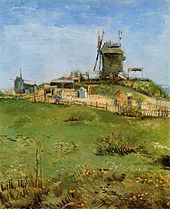 The Moulin de la Galette, painted by Vincent van Gogh in 1887 (Carnegie Museum of Art) Vincent van Gogh - Le Moulin de la Galette.jpg