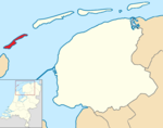Vlieland locator map municipality NL 2018.png