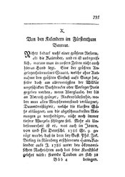 Von den Kalendern im Fürstenthum Bayreut, S. 735-738