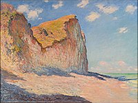 Cliffs near Pourville WLANL - adagio808 - Cloude Monet, Falaises pres de Pourville (1882).jpg