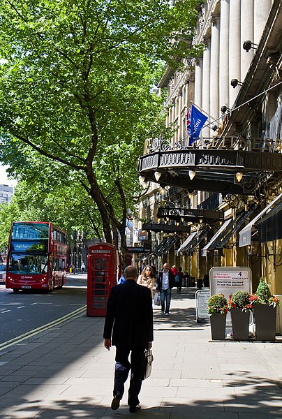 Part of Aldwych pictured in 2011