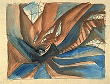 Entwurf für Das Cabinet des Dr. Caligari (1919)