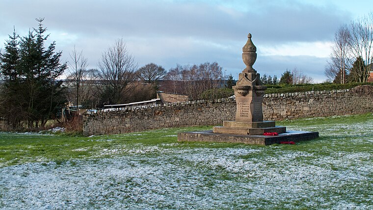 Fir Tree War Memorial Drinking Fountain