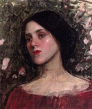 Уотерхаус, JW - Домик роз (1910) .jpg