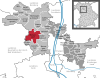 Lage der Gemeinde Weisendorf im Landkreis Erlangen-Höchstadt