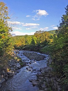 West Kill Tributary of the Schoharie Creek in Greene County, New York