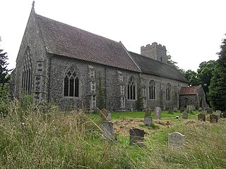 St Andrews Church, Westhall Church in Suffolk , England