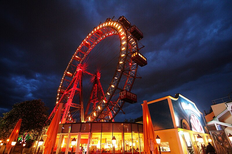 File:Wiener Riesenrad by night.jpg