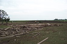 Low-end EF4 damage southwest of Doran, Minnesota WilkinCountyEF4.jpg