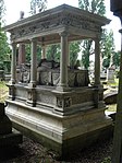 Tomb of William Mulready, Royal Academy William Mulready tomb at Kensal Green cemetery, London.jpg
