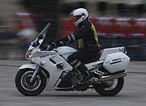 Yamaha FJR1300A van de Deense Politie