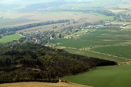 Černíkovice from air K2 2