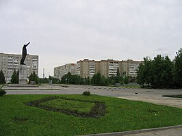 Het centrale plein van Koeznetsk