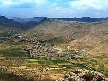 Abnow, a village in Iran