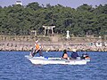 海から見る住吉神社