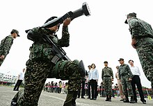 Kestrel system demonstrated for Taiwanese President Tsai Ing-wen Cai Ying Wen Zong Tong Qian Wang Tao Yuan Shi Hai Jun Lu Zhan Dui 66Lu .jpg