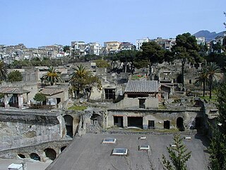 Panorama degli scavi, Ercolano