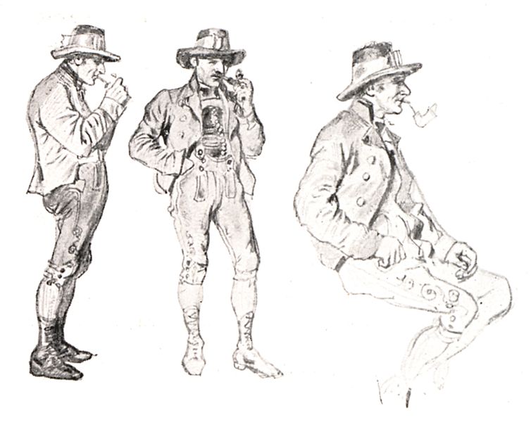 File:079 Bleistiftskizze - Bauer, Johann Ortner in Tragöß - von C. Goebel um 1870.jpg