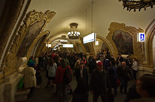 0843 - Moskau 2015 - Metrostation Kiewskaja (26375436406)
