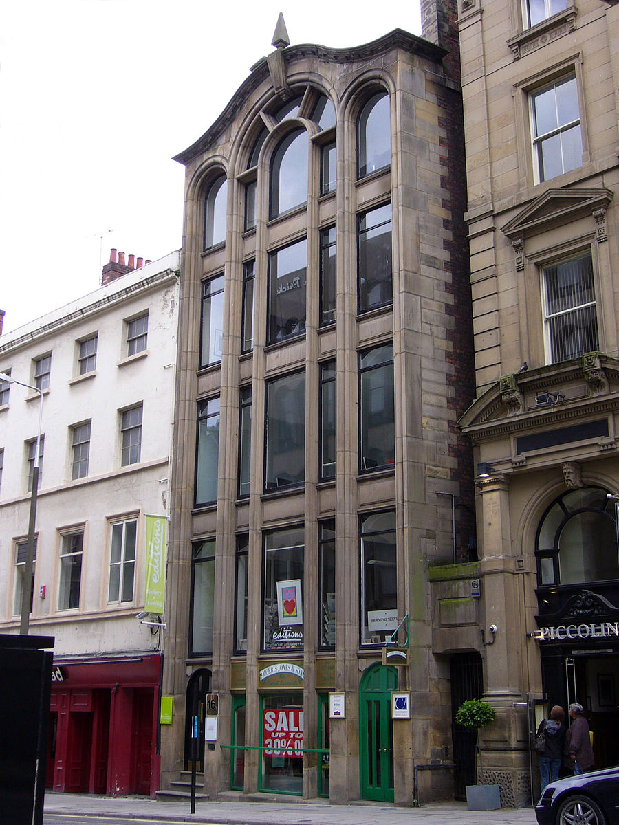 Cook street. Oriel Chambers. Hallidie building. Liver House. Photo that i Cook Street,.