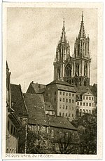 Миниатюра для Файл:17206-Meißen-1913-Domtürme zu Meißen-Brück &amp; Sohn Kunstverlag.jpg