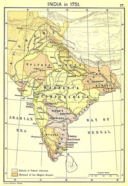 File:1751 map of India from "Historical Atlas of India", by Charles Joppen.jpg
