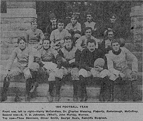 1894 Equipo de fútbol de la Universidad Occidental de Pensilvania.jpg