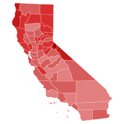 1926 United States Senate election in California results map by county.svg