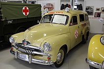 A 1956 Holden FJ ambulance 1956 Holden FJ ambulance (14703562808).jpg
