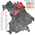 Results of the 1958 Bavarian state election.