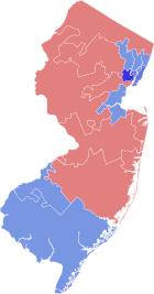 1990 United States Senate election in New Jersey by Congressional District.svg