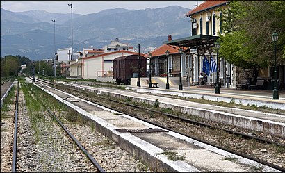 How to get to Σιδηροδρομικός Σταθμός Κομοτηνης with public transit - About the place