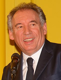 François Bayrou French politician (born 1951)