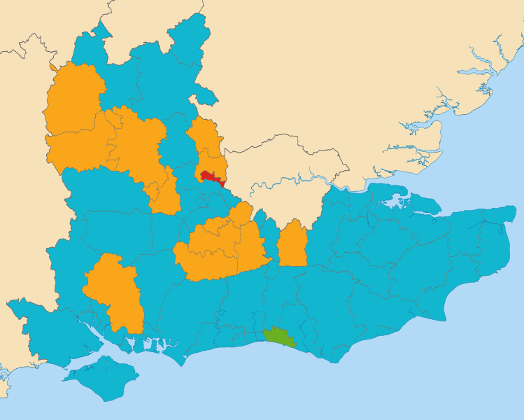 File:2019 European Parliament election in the United Kingdom area results (South East England).svg