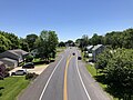 File:2020-06-08 12 00 58 View east along Maryland State Route 77 (Main Street) from the overpass for U.S. Route 15 (Catoctin Mountain Highway) in Thurmont, Frederick County, Maryland.jpg