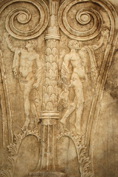File:7180 - Piraeus Arch. Museum, Athens - Farewell stele - Photo by Giovanni Dall'Orto, Nov 14 2009.jpg