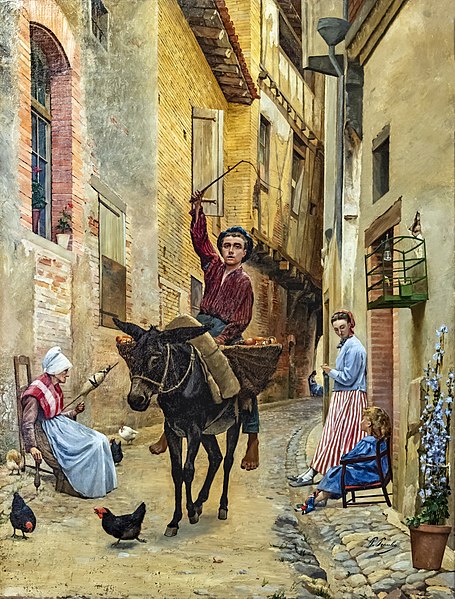 File:81 - Lo camparoulaïre - Paul Prouho - huile sur toile - Musée du Pays rabastinois inv.1995.2.9.jpg