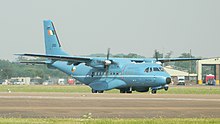 Air Corps CN-235 MPA maritime patrol aircraft A2503-Ireland-CN235-253-RIAT2013.JPG