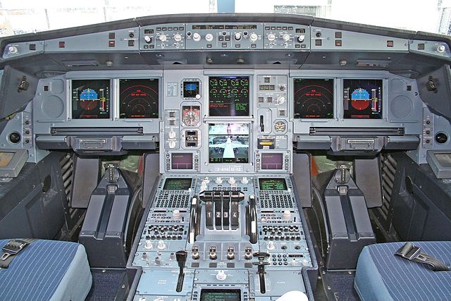The A330/A340 shares a common flight deck with the A320.